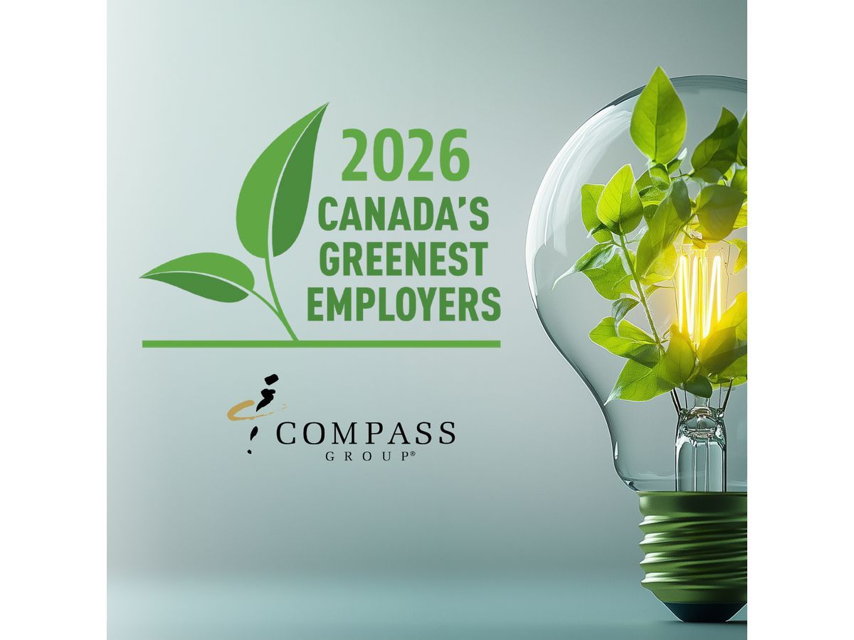 Compass Group Canada Named One of Canada's Greenest Employers for 2026