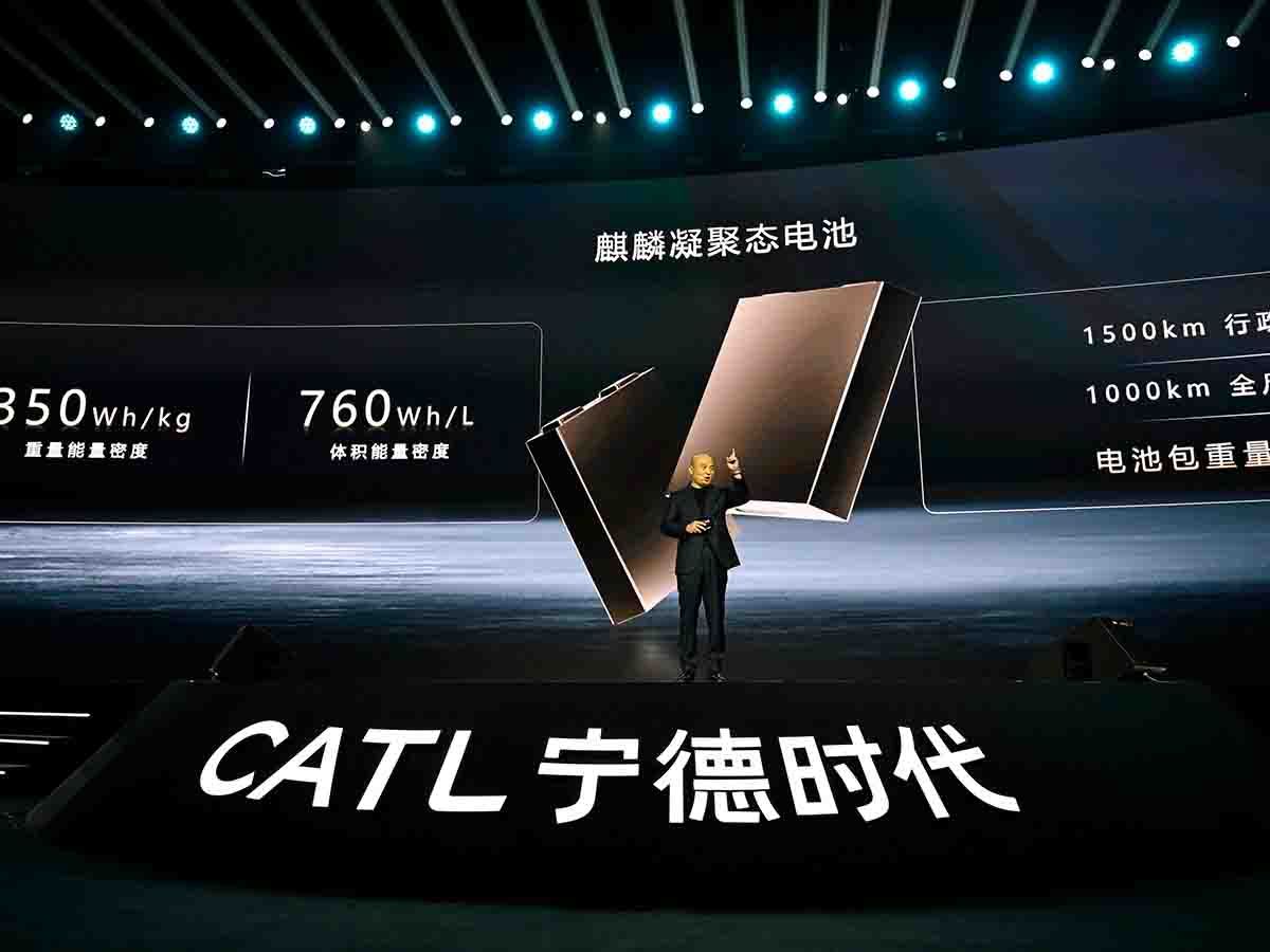 China's CATL debuts EV battery with speedy six-minute recharge and a 1,000-km range