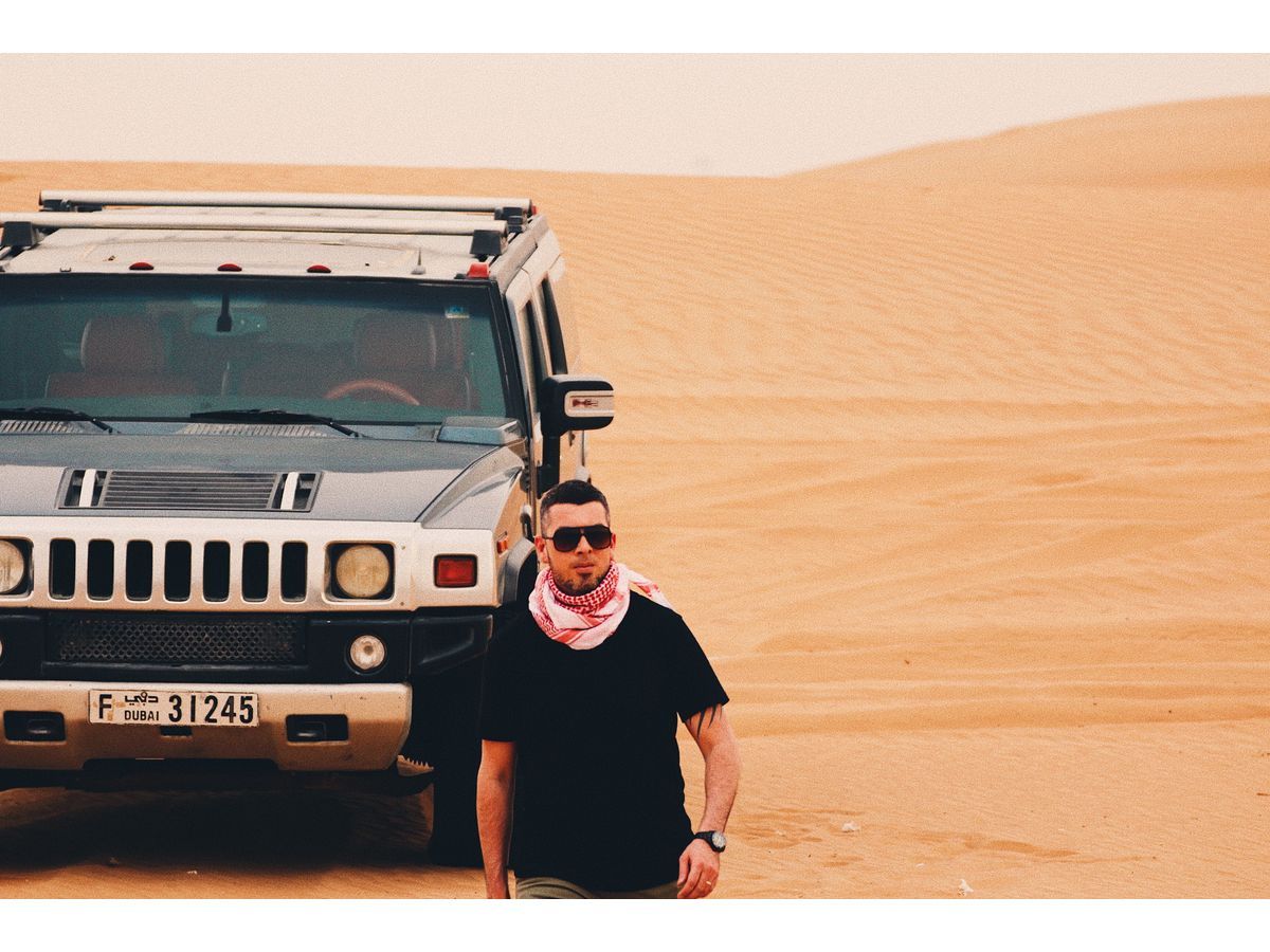 Canadian Tech Entrepreneur Yanik Guillemette in Dubaï, United Arab Emirates