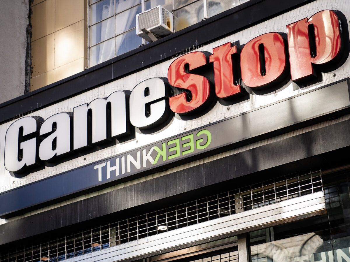 This Jan. 28, 2021, file photo, shows a GameStop store in New York.