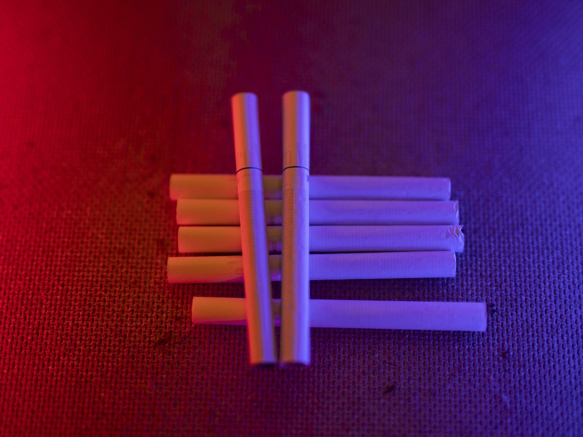 Cigarettes are shown for a photo illustration on Friday, January 17, 2025 in Regina