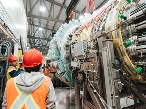 General Fusion's Lawson 26 machine at its Richmond, B.C. facility.