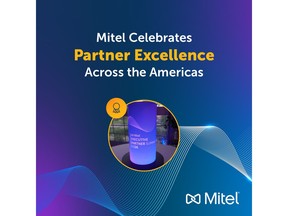 Awards were presented during Mitel's Executive Partner Summit in Chicago.