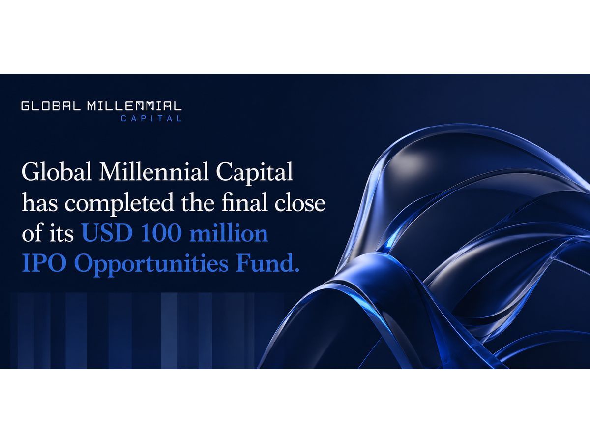 Global Millennial Capital announces the successful final close of its USD 100 million IPO Opportunities Fund, reinforcing its commitment to investing in high-growth technology companies across artificial intelligence, digital infrastructure, cybersecurity, and next-generation financial systems.