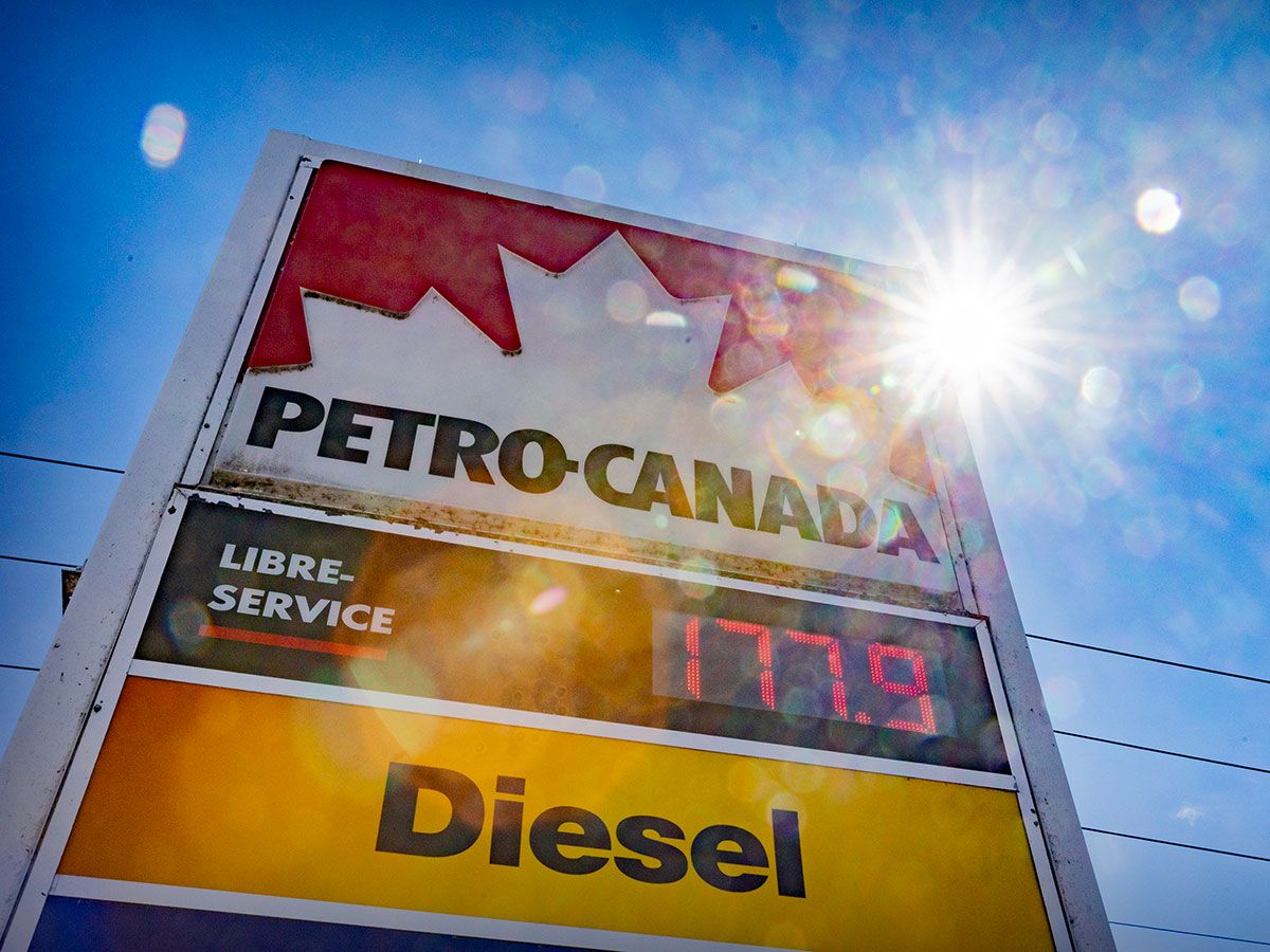 Canadian consumers spent more for the fourth month in a row — but it's mostly at gas stations