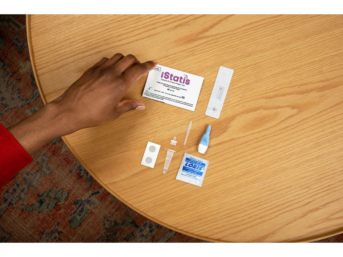 iStatis Hepatitis B Surface Antigen Test, a rapid diagnostic solution designed to support timely detection and improved patient care.