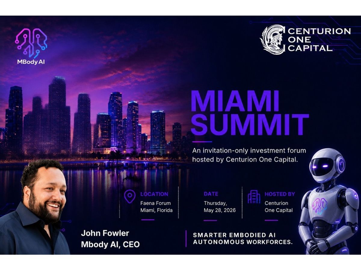 Check-Cap Presents MBody AI Robotics Platform at Miami Investor Summit