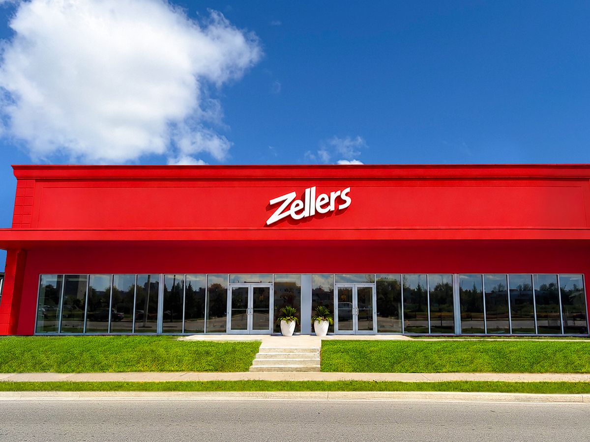 Rendering of Zellers’ First New Ontario Store Opening at 80 Orfus Rd. in Toronto