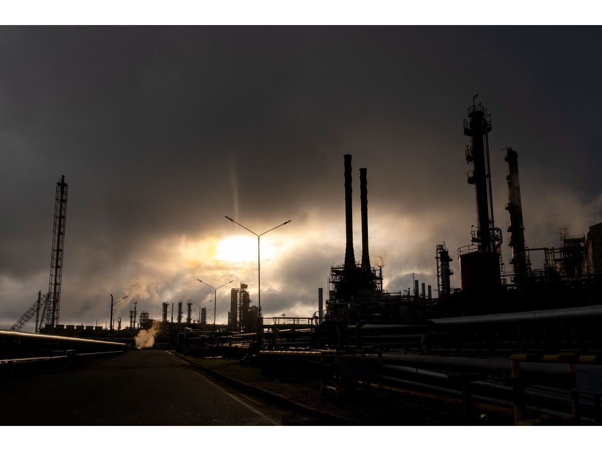 A refinery in Barrancabermeja, Santander department, Colombia.