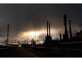 A refinery in Barrancabermeja, Santander department, Colombia.