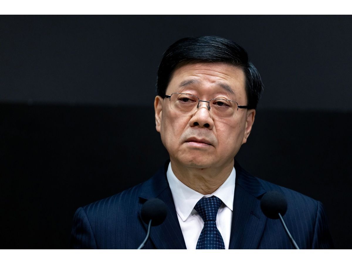 Hong Kong Leader Says He’s Yet to Consider Possible Second Term