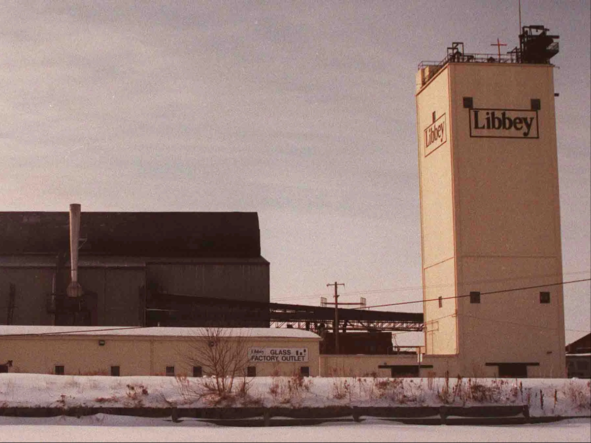 Libbey plant in Wallaceburg, Ont.