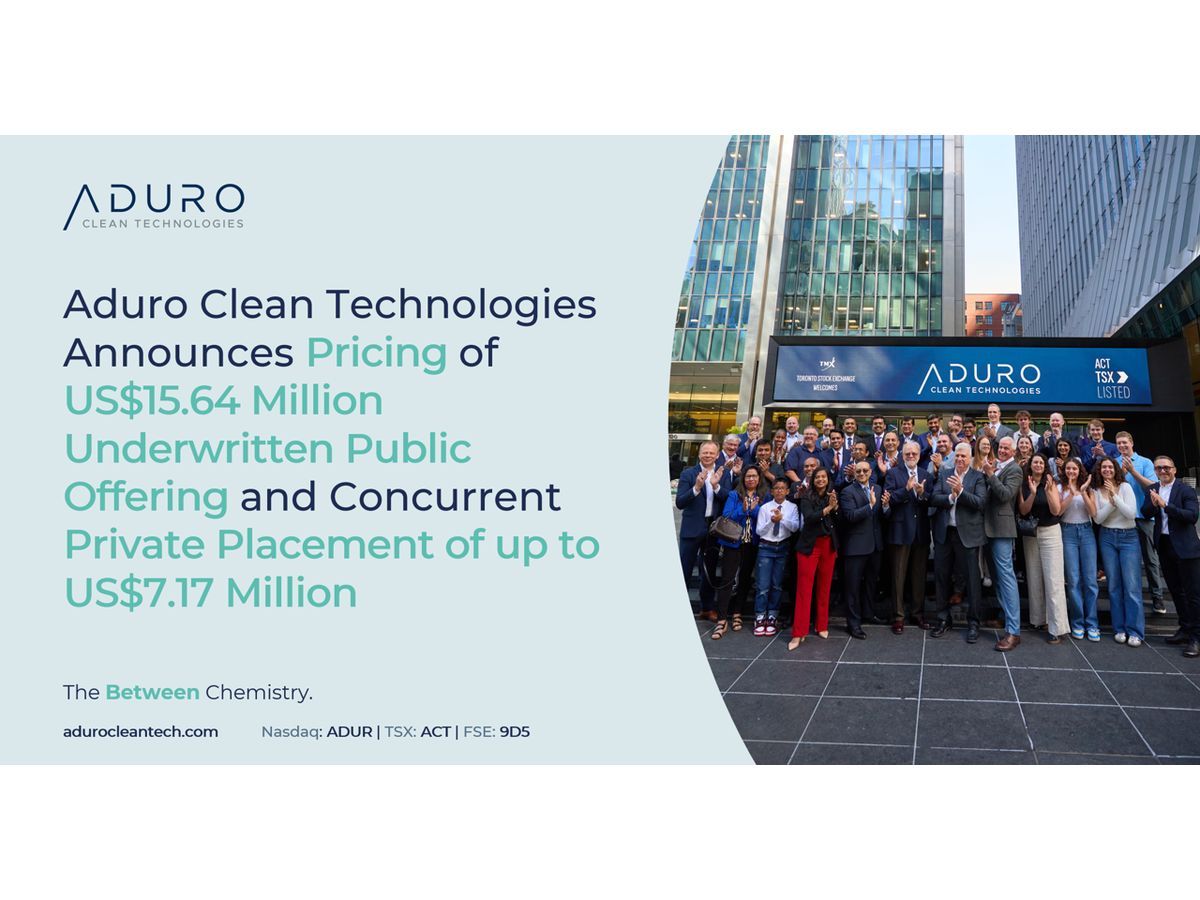 Aduro Clean Tech's US$22.8M Raise: Dilution and Demo Risk