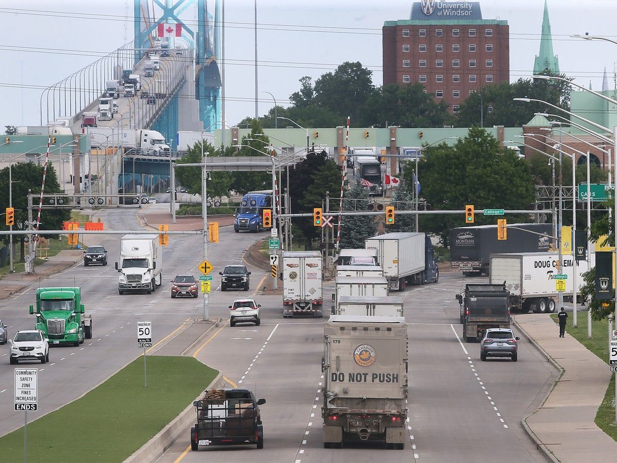 The Gordie Howe bridge opening that will save Canada’s trucking industry tens of thousands of dollars a month has been postponed