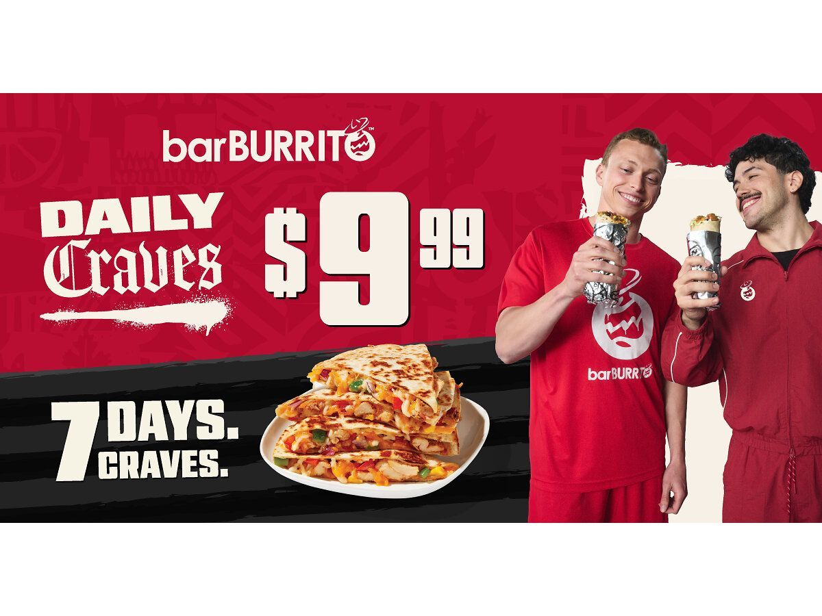 BarBURRITO Launches Bold New Brand Platform and Summer Campaign to Fuel Canada's Cravings