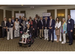 Patrons, Board Members, and CLTO staff gather at the Patron's Reception held on June 3, 2026, at the BMO headquarters at the First Canadian Place in Toronto.