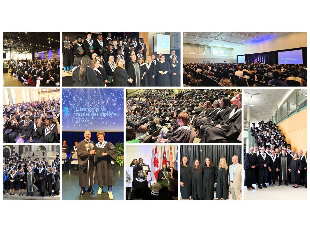 Since May 12, ten ceremonies have celebrated the excellence of Collège Boréal graduates across Ontario.