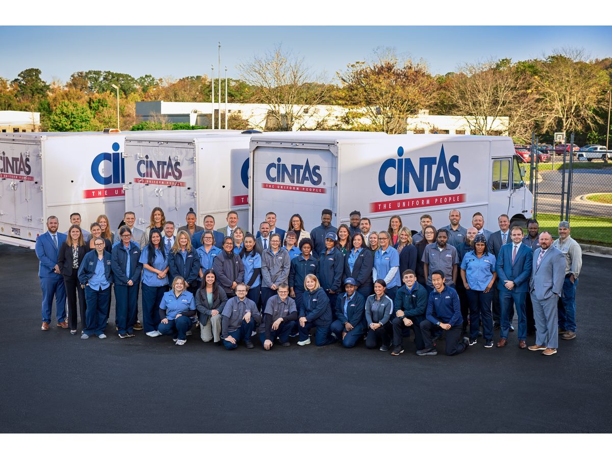 Cintas climbs 15 spots in the Fortune 500 rankings.