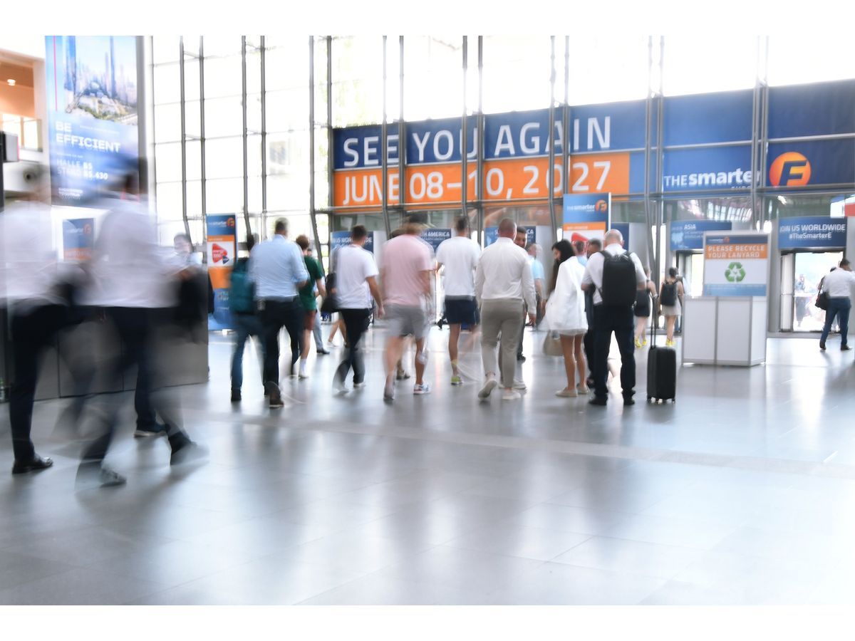 Around 105,000 visitors from 163 countries attended this year's The smarter E Europe.