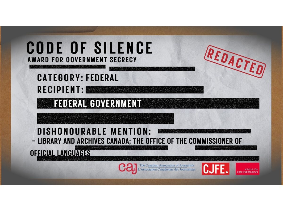 Canada's federal government ...back-to-back