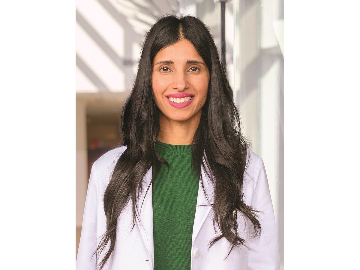 Dr. Roopinder Sandhu, cardiac electrophysiologist and Director, Harold and Betty Allsopp Women's Cardiovascular Health Clinic