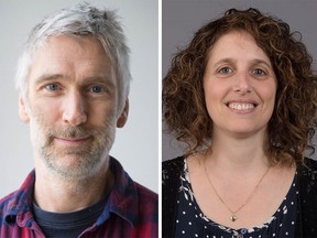 Financial Post reporters Joe O’Connor, left, and Barbara Shecter won the top two prizes in the long-form category at the 2026 PMAC Awards for Excellence in Investment Journalism.