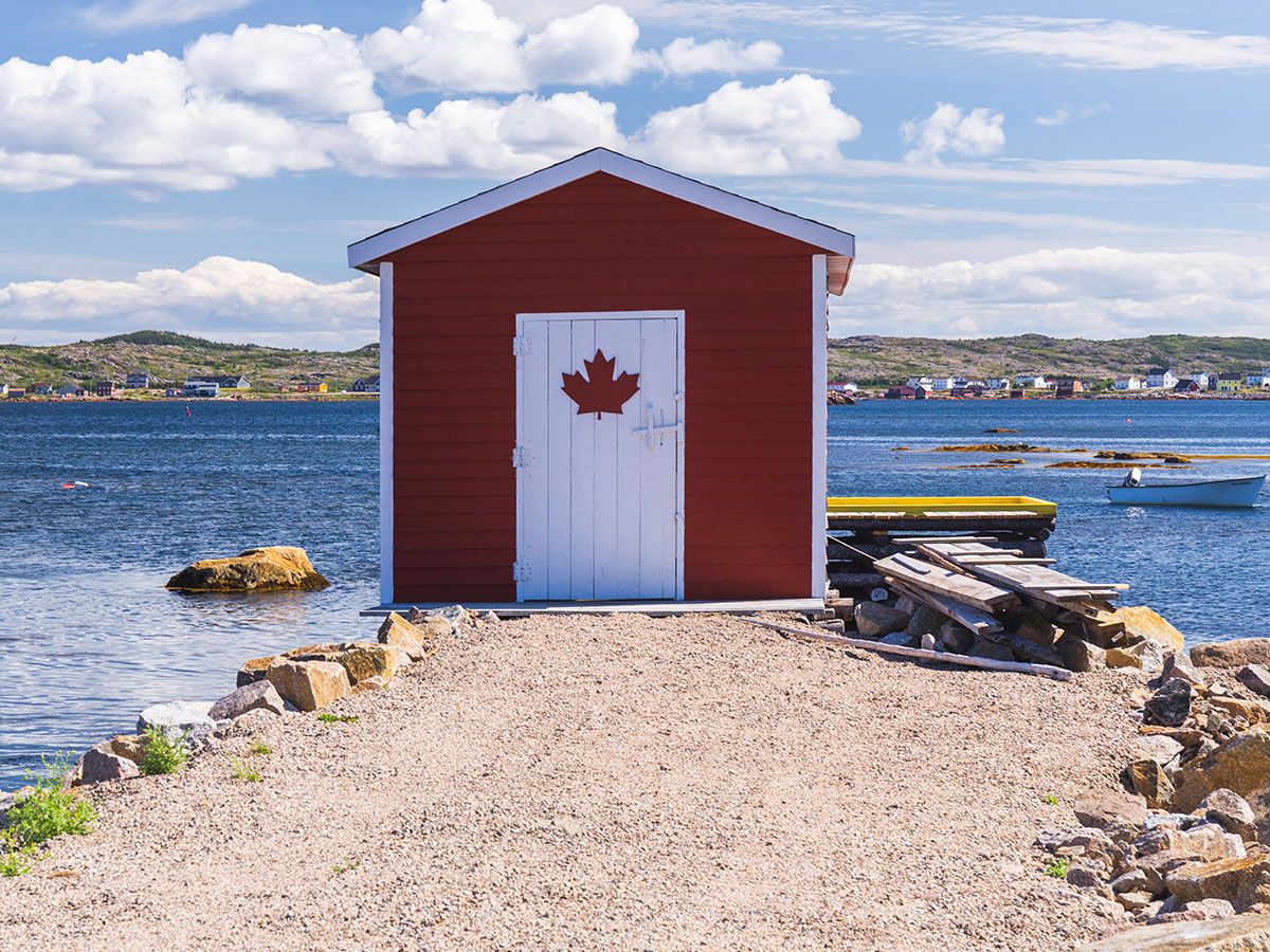 The fishing village of Joe Batt's Arm, Fogo Island, Newfoundland and Labrador. This province is expected to lead Canada's growth this year.