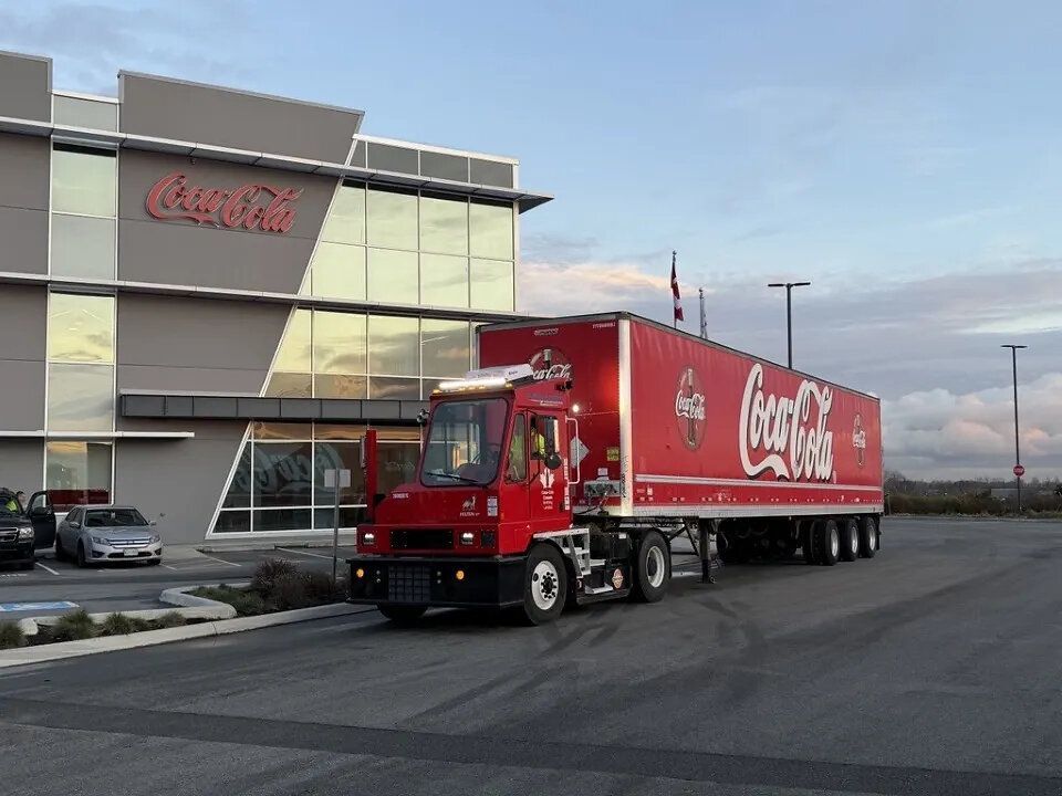 Orange EV Deploys its 2,000th Electric Terminal Truck to Coke Canada Bottling, Receives National Supplier Partner Award
