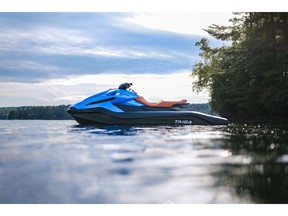 Orca WX3 Floating in the water near trees