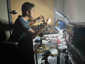 Kishore Nedumaran, a mechanical engineer at QEYnet