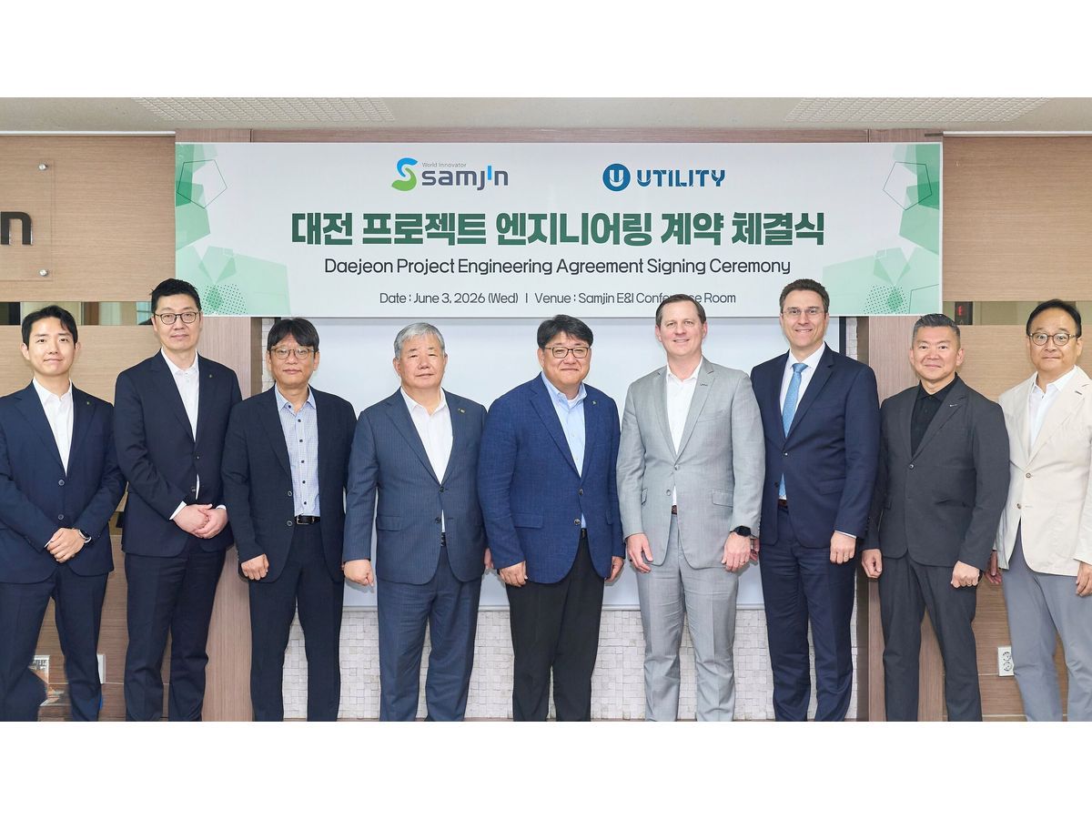 Utility Global signs first commercial project agreement in South Korea for H2Gen® Project in Daejeon