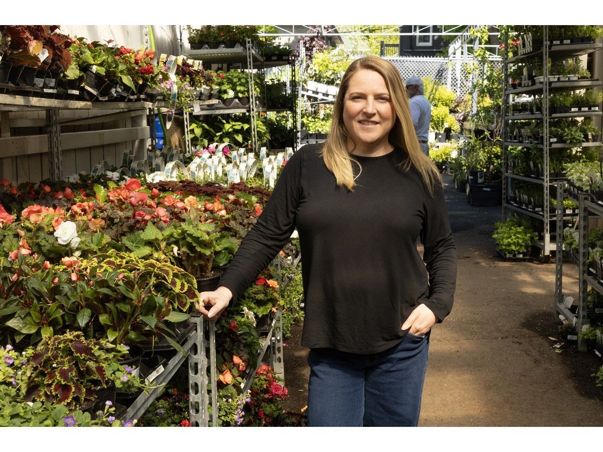 Emily Tregunno, co-CEO at the Halifax Seed Company, poses for a photo at its Halifax store. Halifax Seed is celebrating its 160th anniversary.
