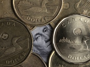 The Canadian dollar and United States of America dollar, Wednesday March 5, 2025.