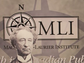 Sir John A Macdonald cutout at a special dinner hosted by the Macdonald-Laurier Institute on Wednesday, February 18, 2015, at the Canadian Museum of History to celebrate the 200th anniversary of Macdonald's birthdate.