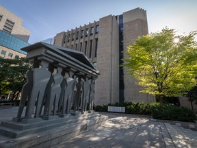 The courthouse at 361 University Avenue in Toronto, Ontario on Friday, July 17, 2026.