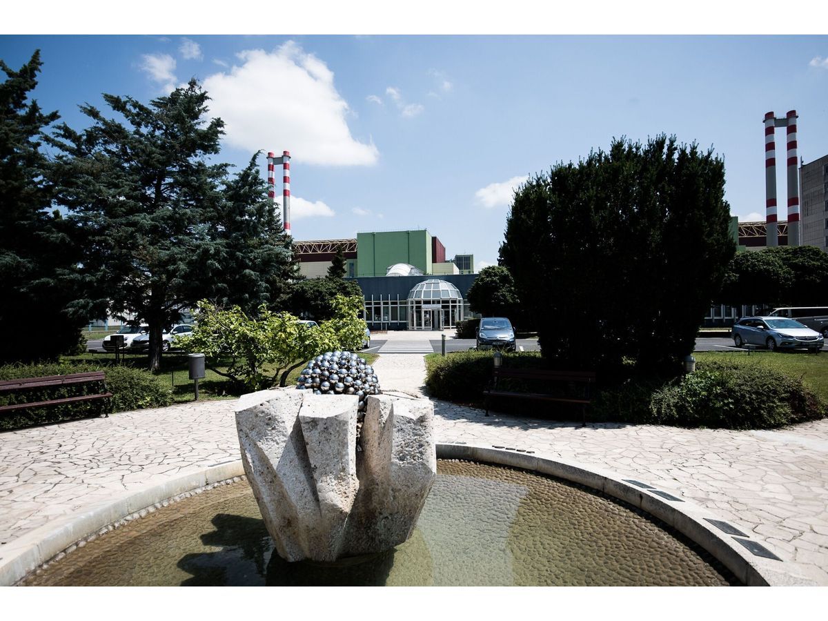 The Paks nuclear power plant in Paks, Hungary.