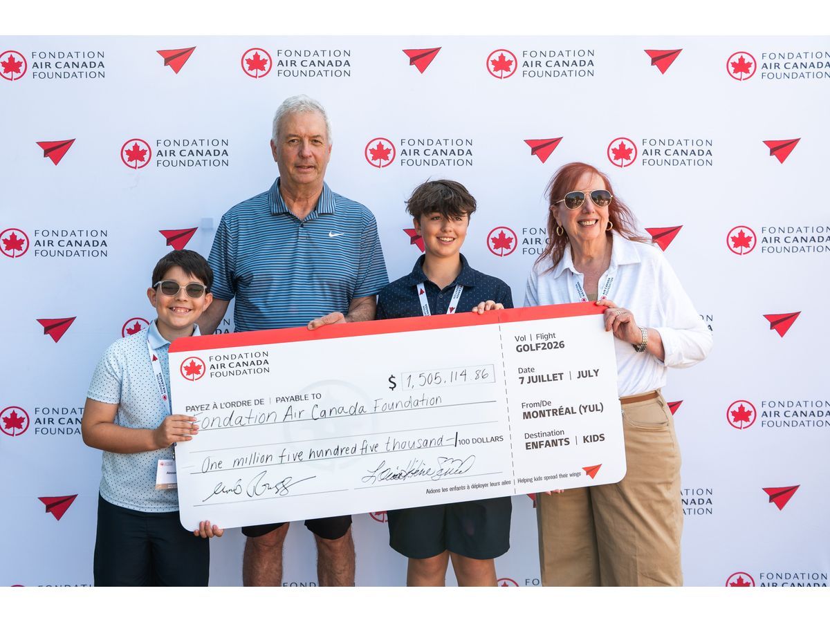 The Air Canada Foundation hosted its 14th annual Golf Tournament on Tuesday at Club de golf Le Mirage in Terrebonne, Québec.