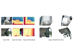 LingBot-Depth 2.0 reconstructs complete and planar 3D structures in challenging scenarios involving mirrors and glass