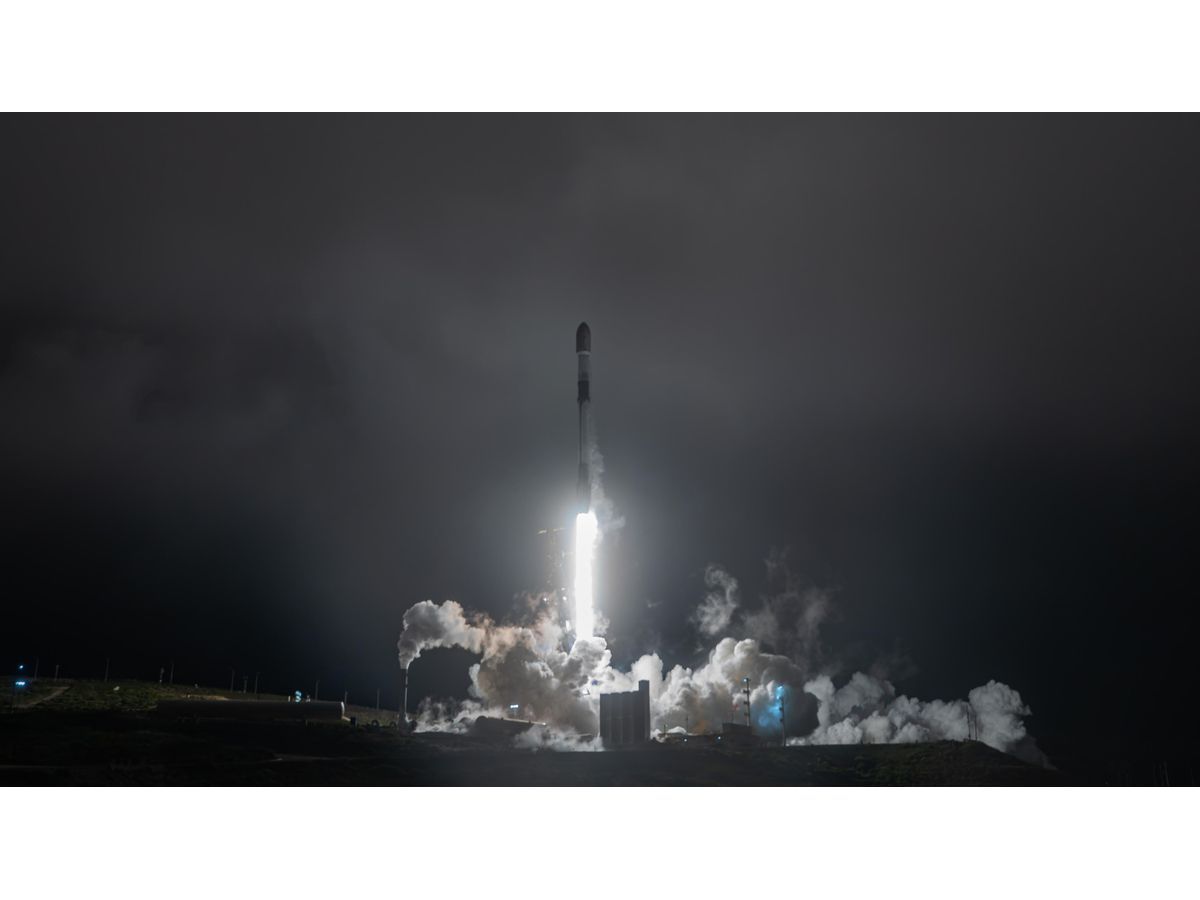 The successful launch of Falcon 9 ©SpaceX