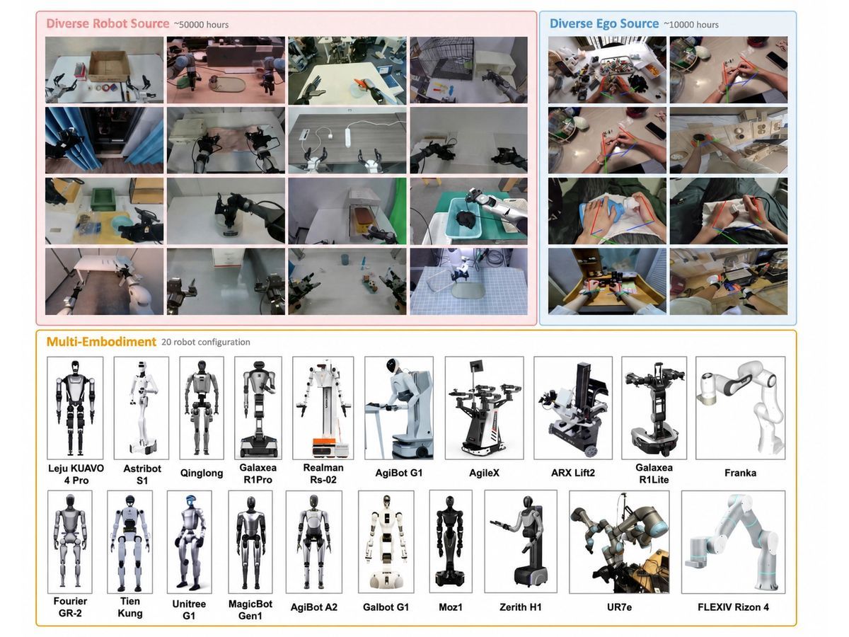 LingBot-VLA 2.0 supports a wide range of robot morphologies