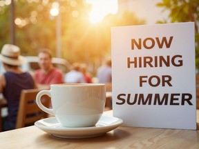 Employment increased in accommodation and food services.