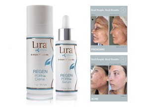 Lira Clinical's groundbreaking new REGEN line with Marine Cellular Complex delivers dramatic results, improving skin texture and reducing signs of aging as well as chronic skin conditions like rosacea, acne, and hyperpigmentation in just weeks.