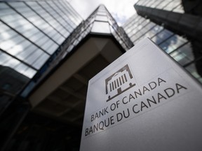 The Bank of Canada building in Ottawa.
