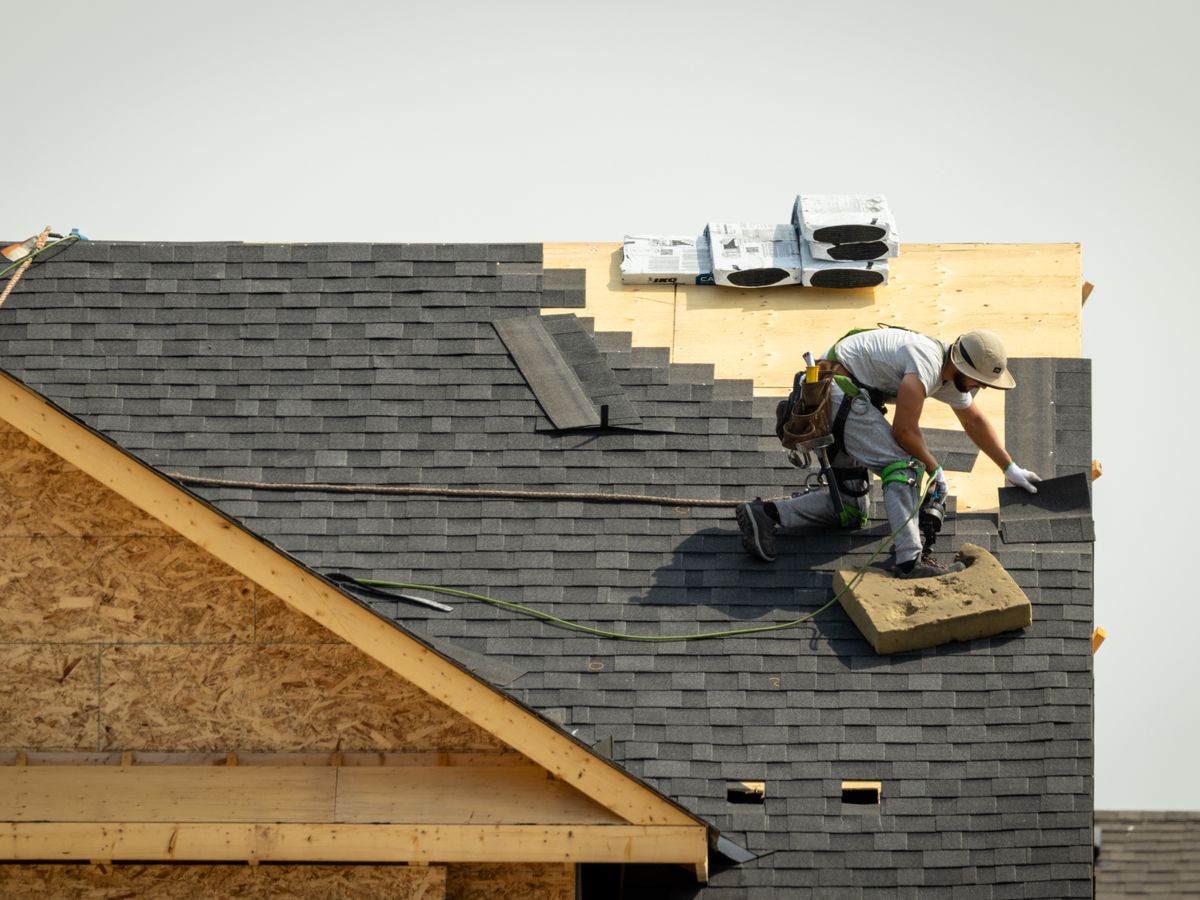 New home construction in Milton, Ont. on July 9.