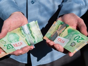Putting money into a tax-free savings account in the short term and then moving it to a registered retirement savings plan down the road can be a useful strategy but it is largely circumstantial.