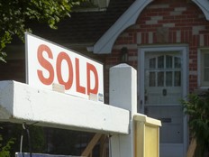 A house that's been sold in London, Ont.