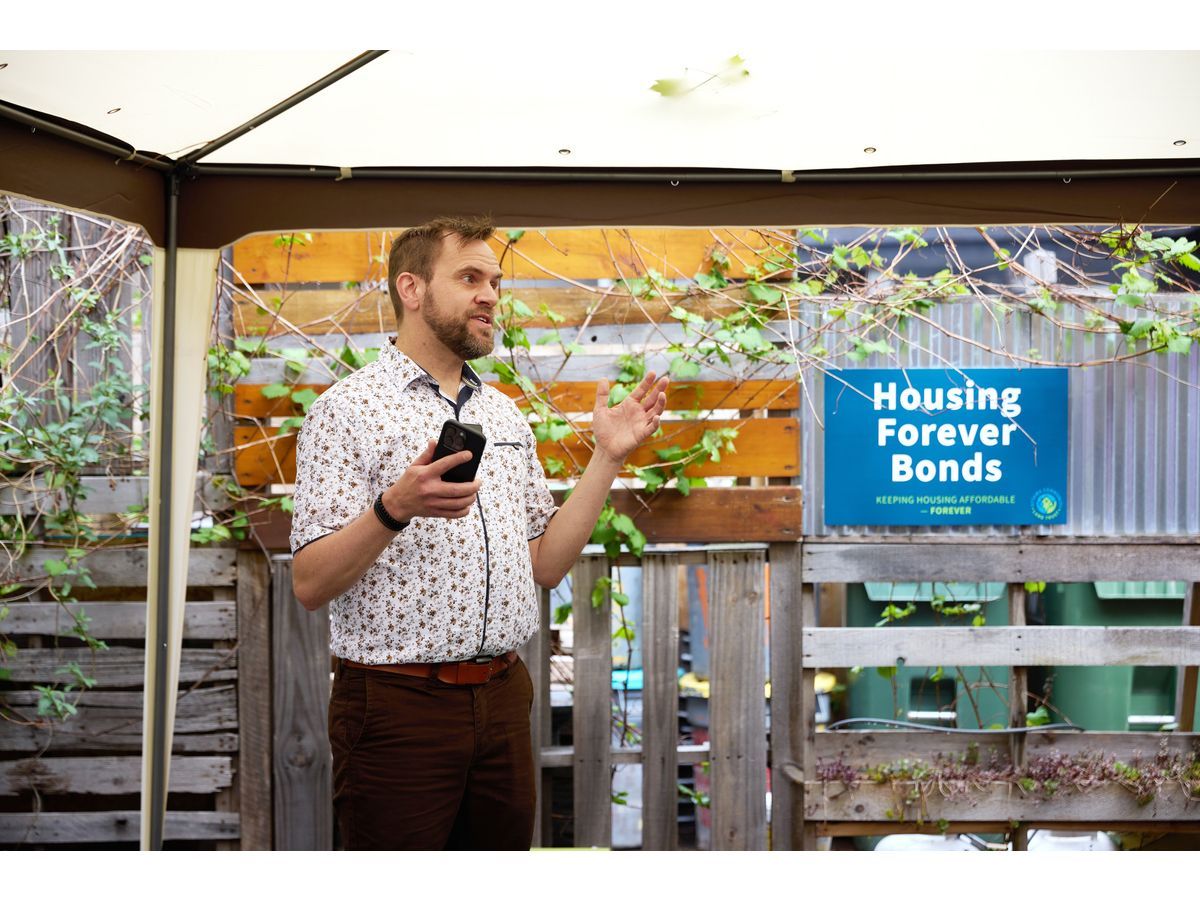 The Ottawa Community Land Trust sells Housing Forever Bonds to finance affordable rental housing in the National Capital Region, keeping buildings off the speculative market and rent costs low for tenants. Mike Bulthuis is the executive director.