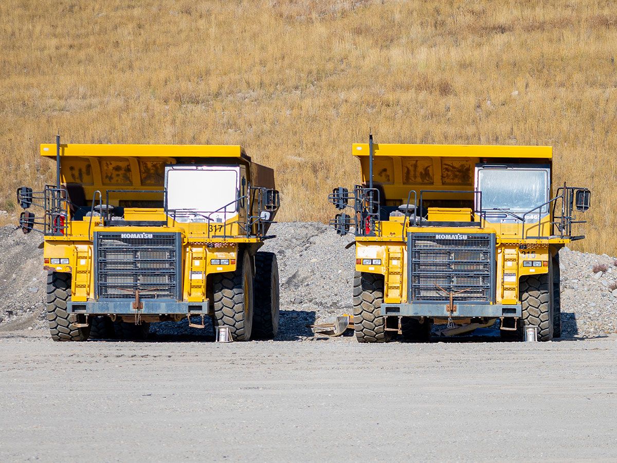 Teck Resources' Highland Valley Copper Mine in British Columbia. The miner's copper production is up 25 per cent this year.
