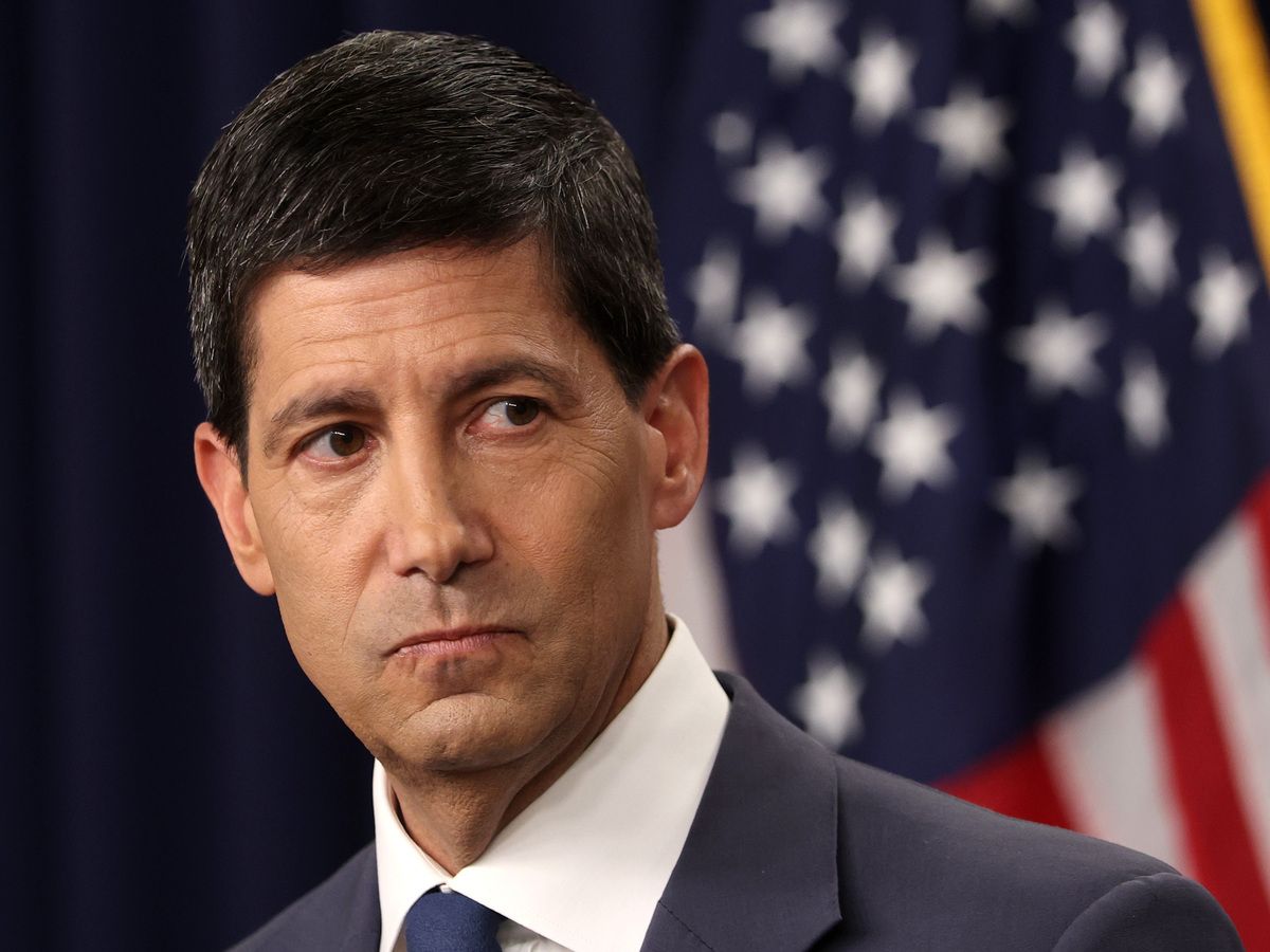 Federal Reserve Chair Kevin Warsh speaks during a news conference at Federal Reserve Headquarters on July 29, 2026 in Washington, DC.