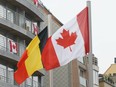Each year, more than one thousand Canadian flags are displayed in the Belgian municipality of Knokke-Heist, in order to commemorate the sacrifices made by Canadians during World War Two.